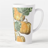 Herbst Vintage Pumpkins Milchtasse (Rechts)