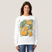 Herbst Vintage Pumpkins Sweatshirt (Vorne ganz)