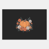 Herbst Vintager Pumpkin Herbst Erntedank Geschenkpapier Set (Vorderseite)