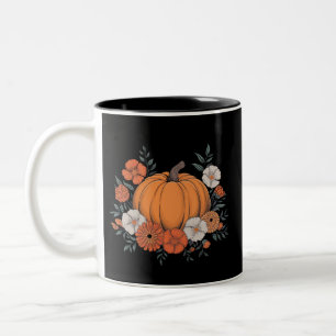 Herbst Vintager Pumpkin Herbst Erntedank Zweifarbige Tasse