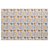 Herbst-Vogel-Volkskunst-Muster Stoff (Fat Quarter (45,7 x 55,9 cm))
