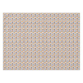 Herbst-Vogel-Volkskunst-Muster Tischdecke (Vorderseite (Horizontal))