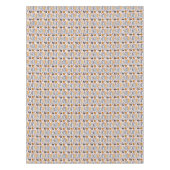 Herbst-Vogel-Volkskunst-Muster Tischdecke (Vorderseite)