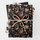 Herbst Vogelmigrations-Enten Geschenkpapier Set (Beispiel)
