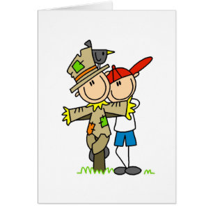 Herbst-Vogelscheuche