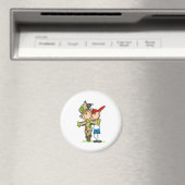 Herbst Vogelscheuche Magnet (In Situ (Geschirrspüler))