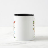 Herbst Vogelscheuche Tasse (Zentrum)