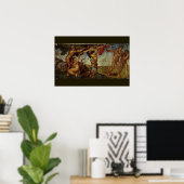Herbst vom Garten Eden von Michelangelo Poster (Heimbüro)