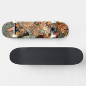 Herbst von Alfons Mucha 1896 Skateboard (Horizontal)