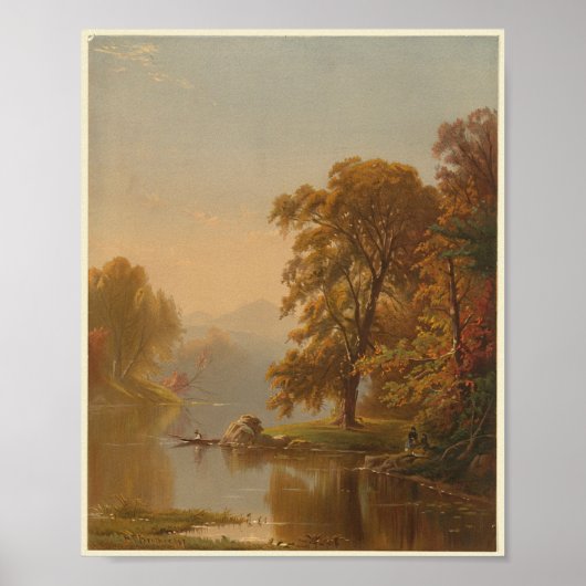 Herbst von Alfred Bricher Poster (Vorne)