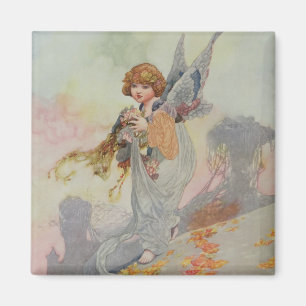 Herbst von den Jahreszeiten Magnet