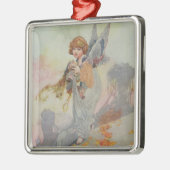 Herbst von den Jahreszeiten Ornament Aus Metall (Links)