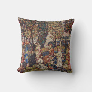 Herbst von Maurice Prendergast, Vintage Fine Art Kissen