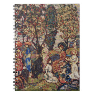 Herbst von Maurice Prendergast, Vintage Fine Art Notizblock