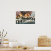 Herbst von Richmond 2. April 1865 Poster (Küche)