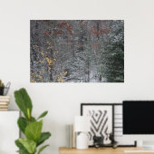 Herbst vor Winter Poster (Heimbüro)