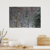 Herbst vor Winter Poster (Küche)