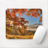Herbst-Wald in den Bergen Mousepad (Mit Mouse)