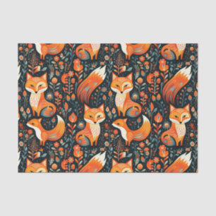 Herbst-Wald-Tier-Fuchs-Decoupage-Papier Seidenpapier