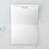 Herbst: Walden Pond Holiday Card Feiertagskarte (Innenseite)