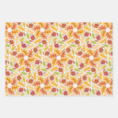 Herbst-Waldland-Herbstleaves Geschenkpapier Set (Vorderseite 3)