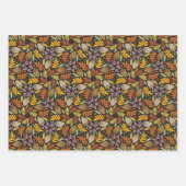 Herbst-Waldland-Herbstleaves Geschenkpapier Set (Vorderseite 2)