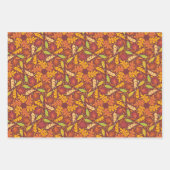 Herbst-Waldland-Herbstleaves Geschenkpapier Set (Vorderseite)