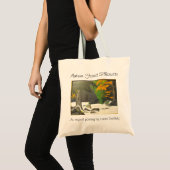 Herbst-WaldSilhouette-Malerei-Taschen-Tasche Tragetasche (Vorderseite (Produkt))