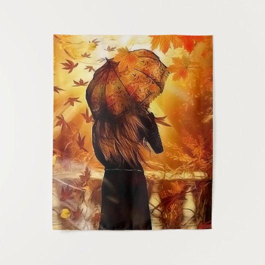 Herbst Wandteppich (Vorderseite)