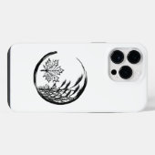 Herbst-Wappen iPhone Hülle (Rückseite (Horizontal))