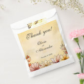 Herbst Wasserfarbe Flora Terracotta Geschenktütchen (Versiegelt)