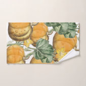 Herbst Wasserfarbe Vintage Pumpkins Badhandtuch Set (Handtuch)