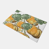 Herbst Wasserfarbe Vintage Pumpkins Fußmatte (Schrägansicht)