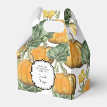 Herbst Wasserfarbe Vintage Pumpkins