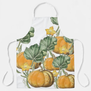 Herbst Wasserfarbe Vintage Pumpkins Schürze