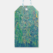 Herbst Wasserfarbe Weißer Pumpkin Erntedank Geschenkanhänger (Rückseite)