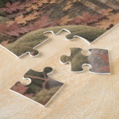 Herbst-Wasserrad Puzzle (Seite)