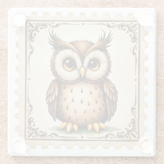 Herbst-Watcher Glasuntersetzer (Rückseite)