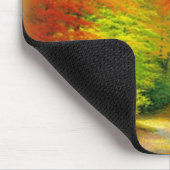 Herbst-Weg Mousepad (Ecke)