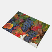 Herbst Weinberg Fußmatte (Schrägansicht)