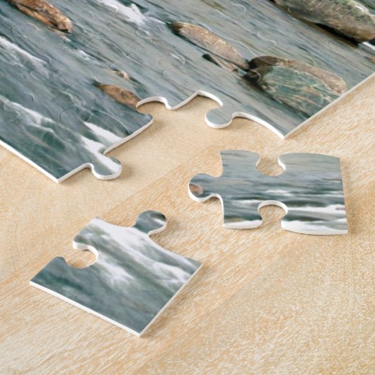 Herbst-weißes GebirgsNew Hampshire Puzzle (Seite)