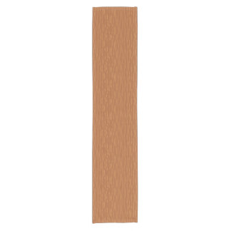 Herbst-Wellentischläufer | Braun & Orange Kurzer Tischläufer