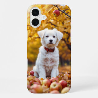 Herbst Welpe Bliss iPhone 16 Fall Plus Hülle