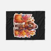 Herbst Welsh Springer Spaniel Hundebesitzer Dank Fleecedecke (Vorderseite (Horizontal))