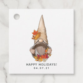 Herbst Whimsical Nordic Harvest Gnomes Gefallen Geschenkanhänger