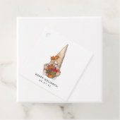 Herbst Whimsical Nordic Harvest Gnomes Geschenkanhänger (Beispiel)