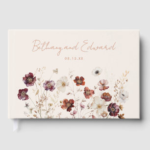 Herbst-Wildblume Gästebuch