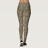 Herbst Winter Botanicals Twigs Leggings (Rückseite)