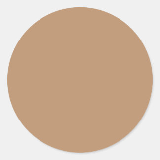 Herbst Winter Color Doe Runder Aufkleber