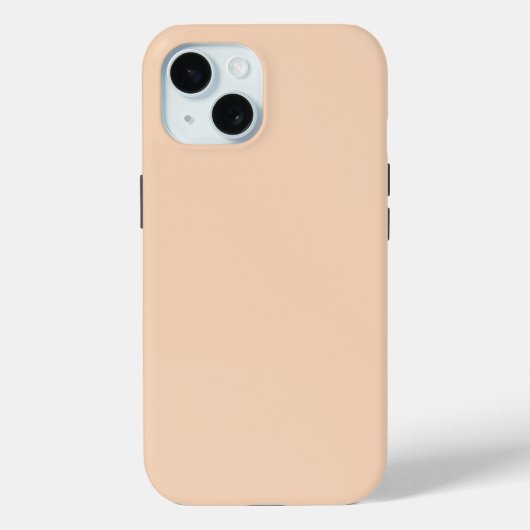 Herbst Winter Color Tender Peach Case-Mate iPhone Hülle (Rückseite)